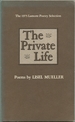 The Private Life. Poems