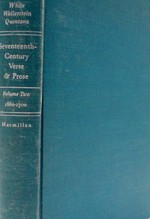 Seventeenth-Century VERSE and PROSE, Volume Two: 1660-1700