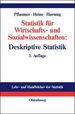 Statistik Fr Wirtschafts-Und Sozialwissenschaften: Deskriptive Statistik (Gebundene Ausgabe) Von Peter Pflaumer (Autor), Barbara Heine (Autor), Joachim Hartung