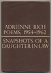 Snapshots of a Daughter-in-Law: Poems, 1954-1962