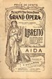 Aida: Libretto, (Metropolitan Opera Libretto)