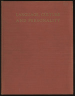Language, Culture and Personality: Essays in Memory of Edward Sapir