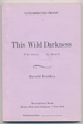 This Wild Darkness: the Story of My Death