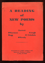A Reading of Poems