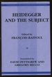 Heidegger and the Subject
