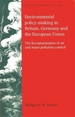 Environmental Policy-Making Britain, G PB: The Europeanisation of Air and Water Pollution Control