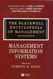 The Blackwell Encyclopedia of Management, Management Information Systems
