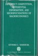 Imperfect Competition, Differential Information and Microfoundations of Macroeconomics