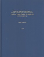 Oxidative Damage to Human Low Density Lipoproteins: Apolipoprotein Carbonyl Formation and its Inhibition by Antioxidants