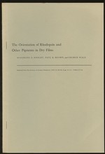 The Orientation of Rhodopsin and Other Pigments in Dry Films [Reprinted From the Journal of General Physiology, 1972, Vol. 59, No. 2, Pp. 201-212]