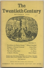 The Twentieth Century-December 1956 (Volume Clx, Number 958)