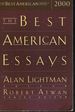 The Best American Essays 2000