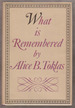 What is Remembered