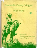 Sketches of Greensville County Virginia, 1650-1967