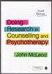 Doing Research in Counselling and Psychotherapy