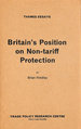 Britain's Position on Non-Tariff Protection