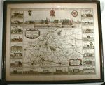 Nova Et Exacta Tabula Geographica Salae Et Castellaniae Ipresnsis [Map of the Diocese of Ypres]