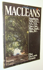 Maclean's-Canada's National Magazine, April 1971-David Lewis and His Political Family
