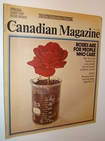 Canadian Magazine, November 25, 1972-Cartoonist Paul Szeb