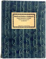 Gottfried Kellers Fruhlyrik, Sechzig Faksimilierte Gedichte (Limited Edition)