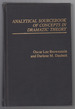 Analytical Sourcebook of Concepts in Dramatic Theory