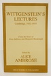 Wittgenstein's Lectures: Cambridge, 1932-1935 (Great Books in Philosophy)