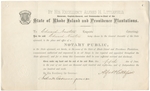 Small Collection of Rhode Island Notary Public Commissions Signed By Seven Governors, 1882-1894