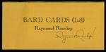 Bard Cards (1-8) [Signed By Roseliep! ]