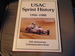 USAC sprint history: [stories and photo captions