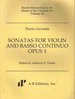 Sonatas for Violin and Basso Continuo Opus 1 (Recent Researches in the Music of the Classical Era)