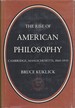 The Rise of American Philosophy