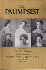 Iowa Palimpsest Magazine: the T. T. T. Society