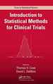 Introduction to Statistical Methods for Clinical Trials (Chapman & Hall/Crc Texts in Statistical Science)