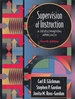 Supervision of Instruction a Developmental Approach