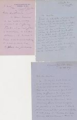 Collection of Original Autograph Letters From Leonetto Cappiello to His Copyright Attorney Jacques-Louis Duchemin at Spadem Et Al