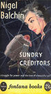 Sundry Creditors (Fontana Books-No.164)