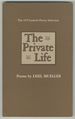 The Private Life. Poems