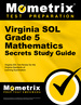 Virginia Sol Grade 5 Mathematics Secrets Study Guide: Virginia Sol Test Review for the Virginia Standards of Learning Examination