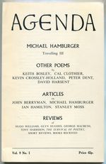 Agenda-Vol. 9, No. 1, Winter 1971