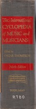 International Cyclopedia of Music and Musicians