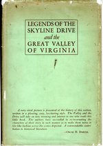 Legends of the Skyline Drive and the Great Valley of Virginia