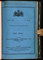 Specifications of Patents of Gas Manufacture &C. 1804-1818