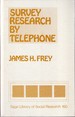 Survey Research By Telephone