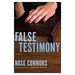 False Testimony: a Crime Novel (Marty Nickerson Novels) (Hardcover)