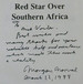 Red Star Over Southern Africa