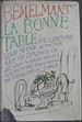 Ludwig Bemelmans La Bonne Table