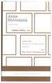 Anne Stevenson: Selected Poems: (American Poets Project #26)