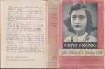 [Dust Jacket] the Diary of a Young Girl. (Dust Jacket Only. Book Not Included).