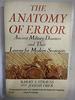 The Anatomy of Error: Ancient Military Disasters and Their Lessons for Modern St