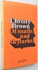 Of Snails and Skylarks Poems